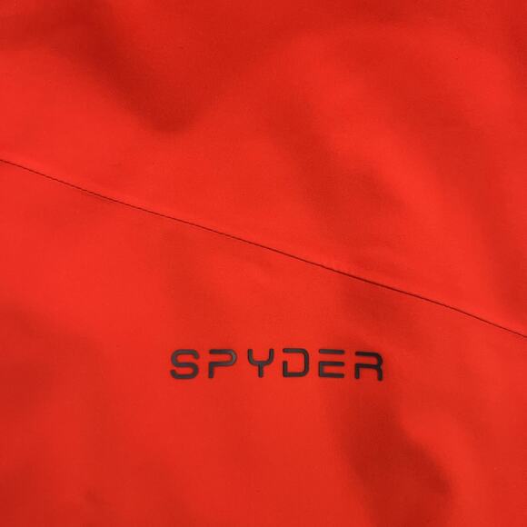 Spyder Jacket Mens XL Red Black GORE-TEX Primaloft Ski Snow Hooded Waterproof - Picture 6 of 13